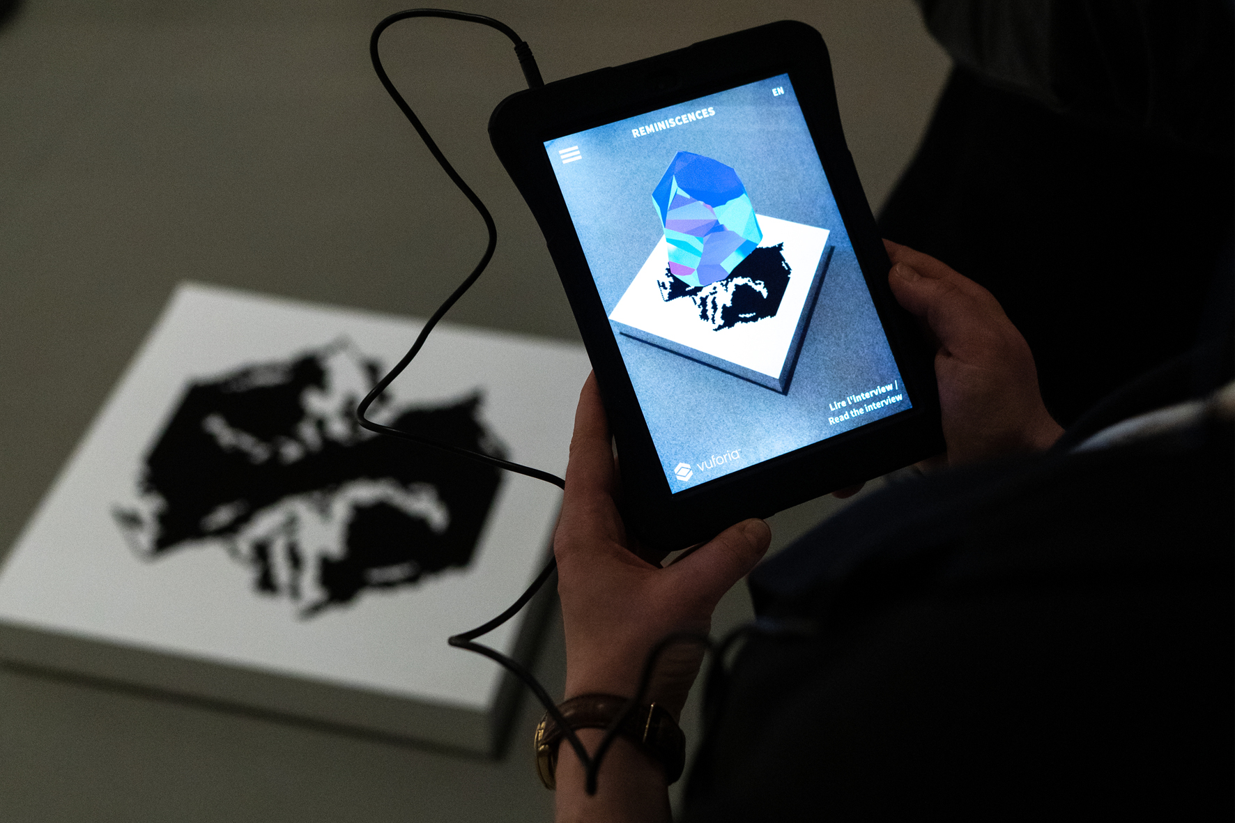 chloe huet fondationlouisvuitton flvlab interaction mediation culturelle ar vuforia